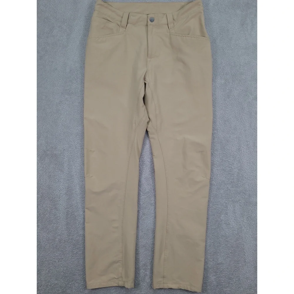 The North Face Mens Khaki Tan Stretch Hiking Pants NF0A33JT Size 30 Regular